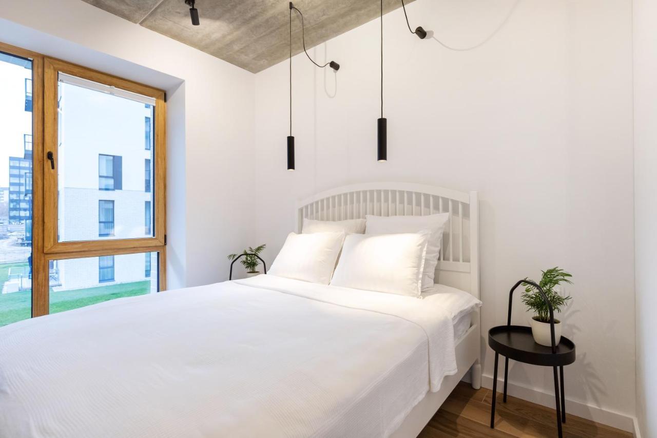 City Center Sanctuary Modern Business-Class Studio With Free Parking In The Heart Of Vilnius Luaran gambar