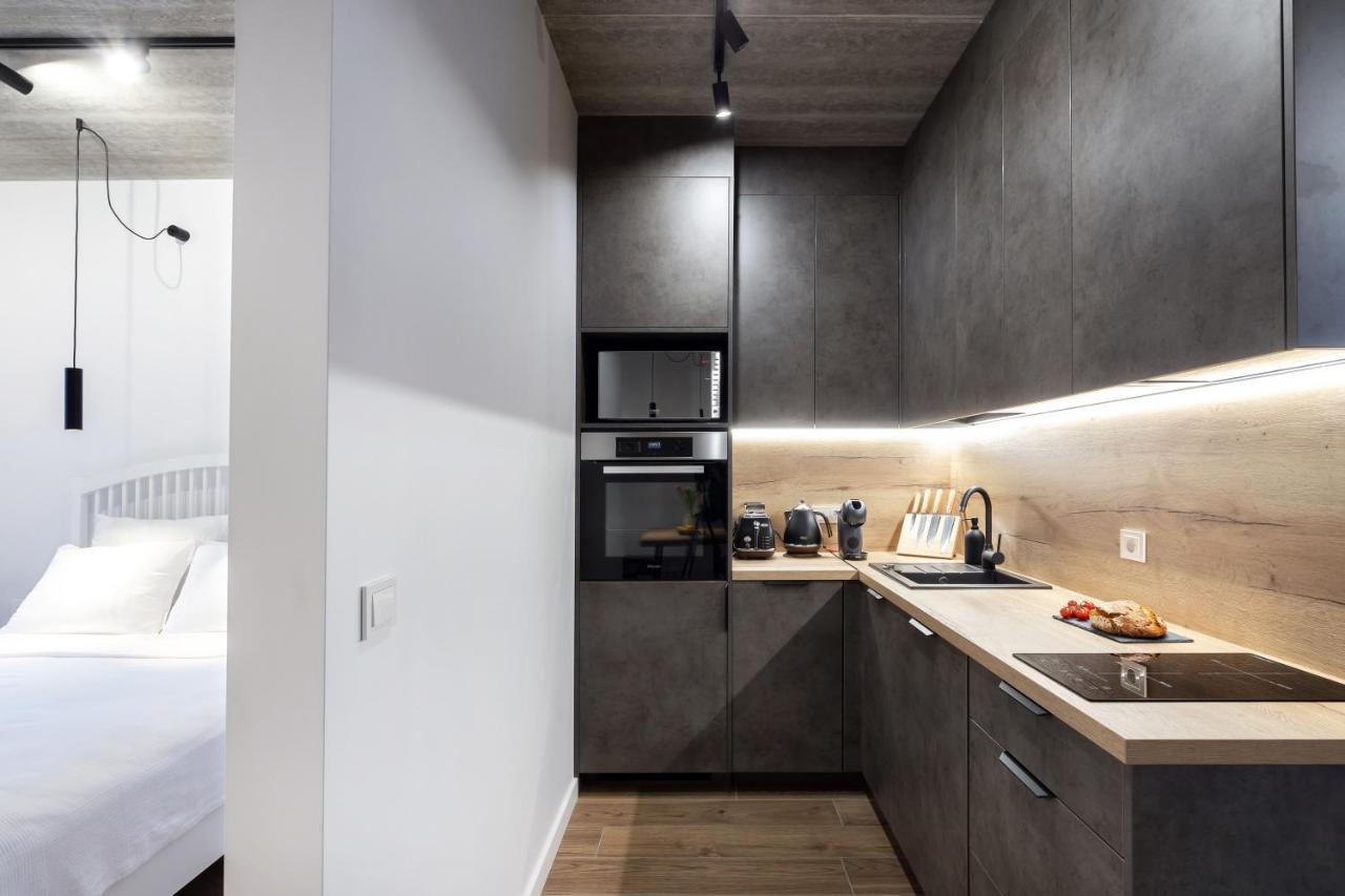 City Center Sanctuary Modern Business-Class Studio With Free Parking In The Heart Of Vilnius Luaran gambar