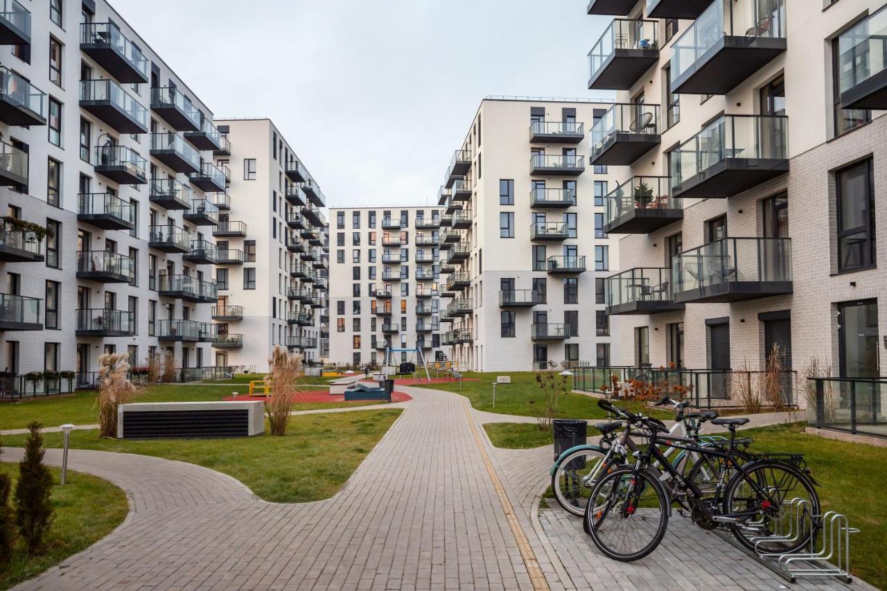 City Center Sanctuary Modern Business-Class Studio With Free Parking In The Heart Of Vilnius Luaran gambar