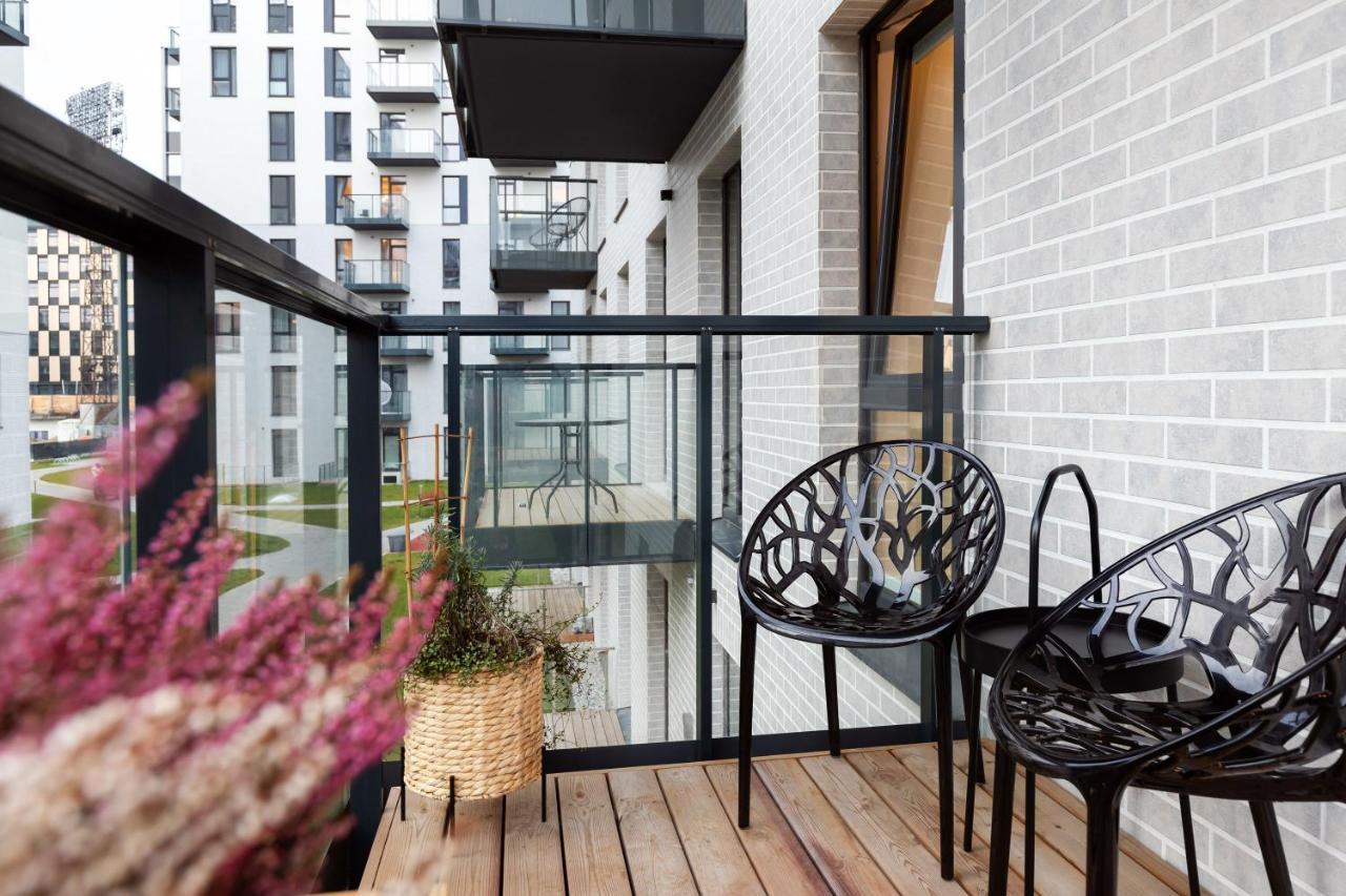 City Center Sanctuary Modern Business-Class Studio With Free Parking In The Heart Of Vilnius Luaran gambar